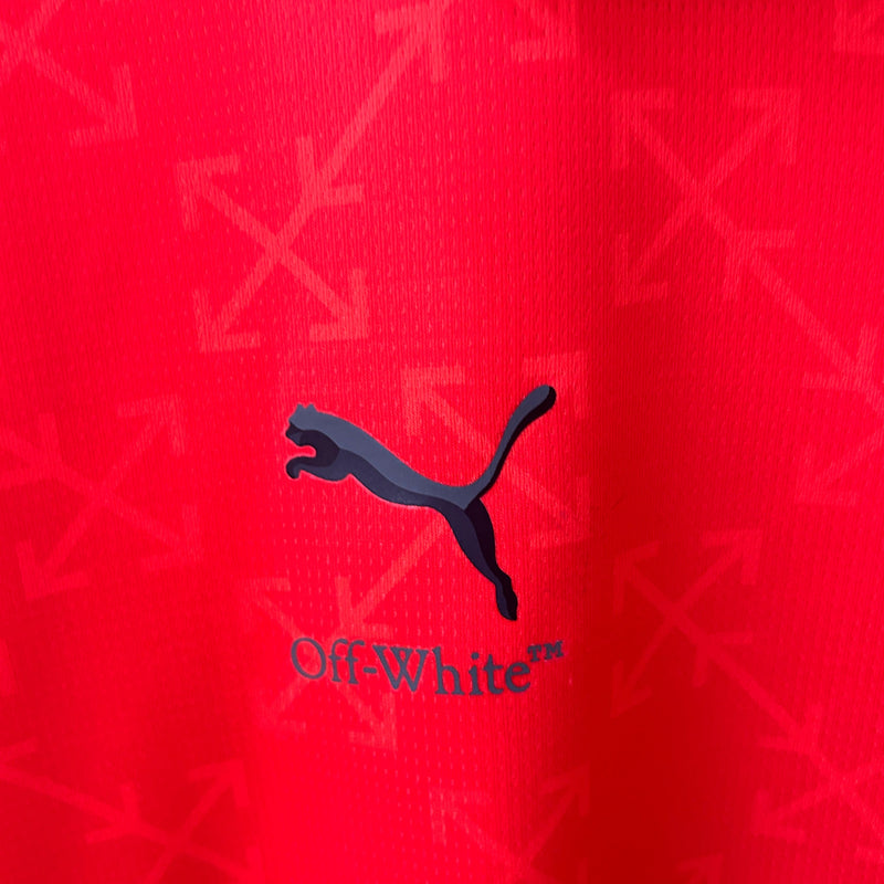 Camisa A.C Milan Edição Co-Branded 25/26 - Masculina Puma - Vermelha e verde