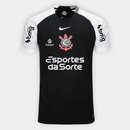 Camisa Nike Timão 2025/26 II Torcedor Com Patrocínios