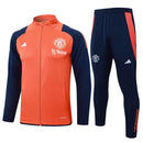 Conjunto Manchester United 2024/25 - Laranja