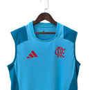 Camisa Regata Flamengo Treino 25/26 Adidas Masculina - Azul claro
