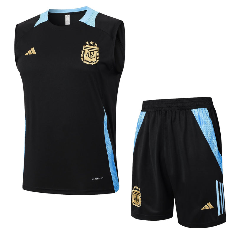 Conjunto Regata Argentina 2024/25 - Preta e Azul