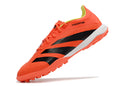 Chuteira Society Adidas Predator Elite 24 TF - Laranja e Preta