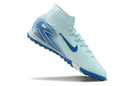 Chuteira Society Nike Air Zoom Mercurial Superfly 10 Elite TF - Azul