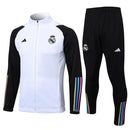 Conjunto Real Madrid 2023/24 - Branco/Preto