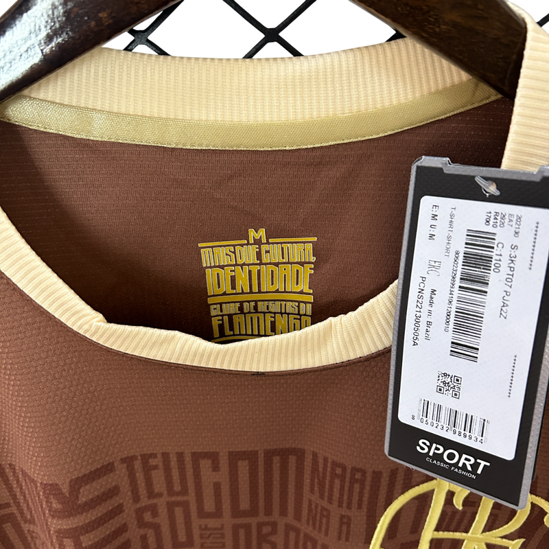 Camisa Flamengo Edição Especial 24/25 Masculina - Marrom