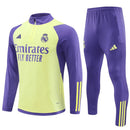 Conjunto Treino Real Madrid 23/24 - Roxo/Amarelo