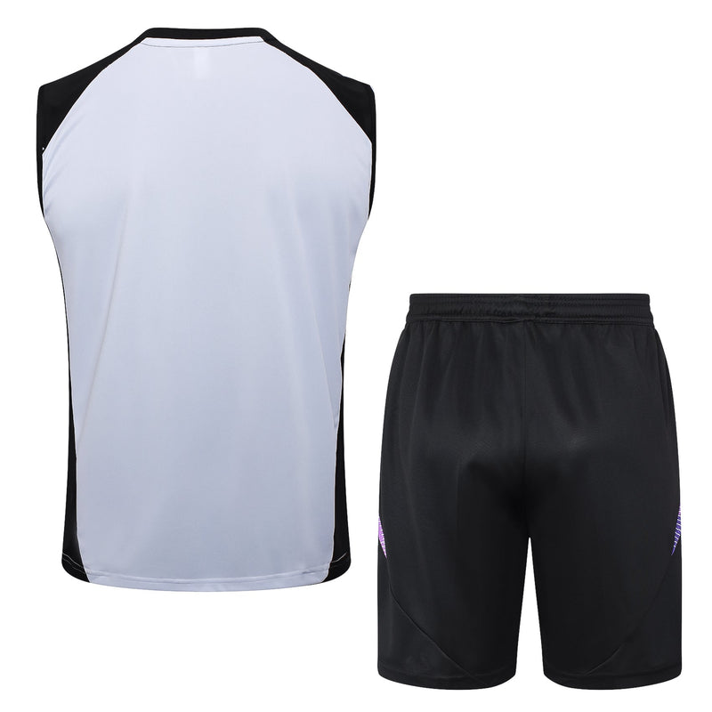 Conjunto Regata Alemanha 2024/25 - Preto e Branco