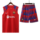 Conjunto Regata Barcelona 23/24 Nike - Vermelho