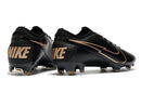 Chuteira Campo Nike Mercurial Vapor 13 Elite FG Black/Gold - Low