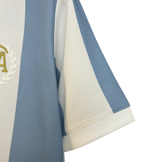 Camisa Seleção Argentina 24/25 Aniversário 50 anos Torcedor Adidas Masculina - Azul e Branca
