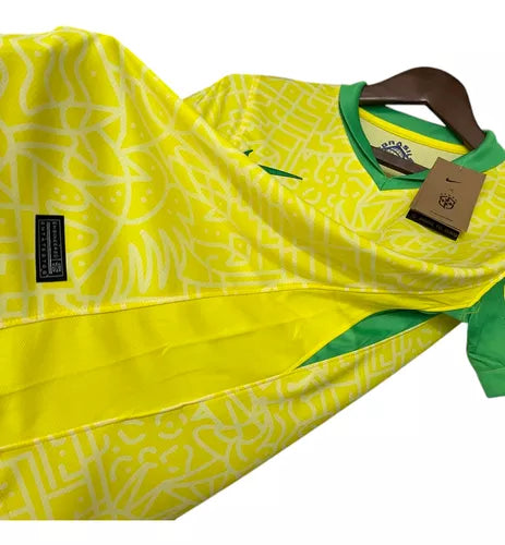 Camisa Seleção Brasileira 24/25 Home Torcedor Nike Masculina - Amarela