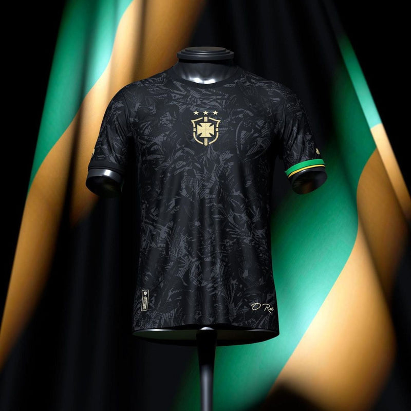 PRÉ-VENDA Camisa Brasil "O Rei" 2024 - Edição Exclusiva em homenagem ao Rei Pelé