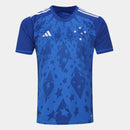 Camisa Cruzeiro 24/25 Home Adidas Torcedor - Azul e Branca