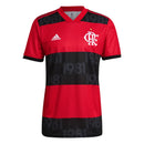 Camisa Flamengo Home 21/22 Torcedor Adidas Masculino - Vermelho e Preto