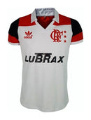 Camisa Flamengo Away Retro 1987/88 Adidas - Branco e Vermelho
