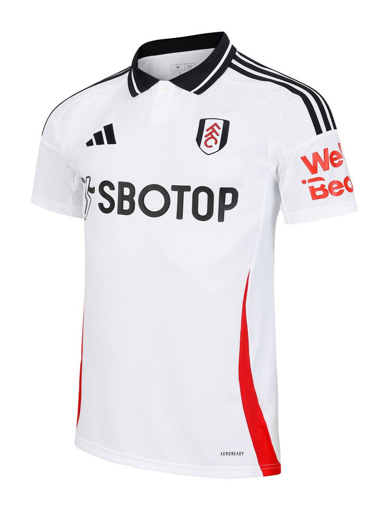 Camisa Fulham Home 24/25 Adidas Masculina - Branco