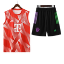 Conjunto Regata FC Bayern 23/24 Adidas - Vermelho