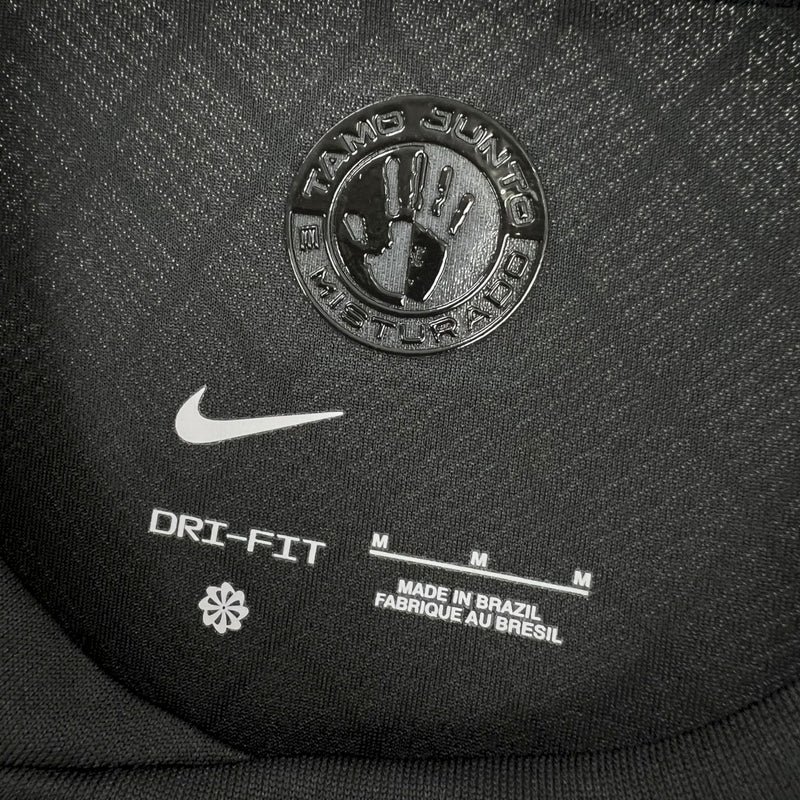Camisa Corinthians Away 24/25 Nike Masculina Torcedor - Allblack