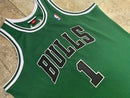 Regata NBA Chicago Bulls Retrô 2008 - 2009 Mitchell & Ness Authentic Rose 1 - Verde