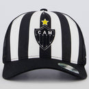 Bone Atlético Mineiro Trucker Americano Preto e Branco