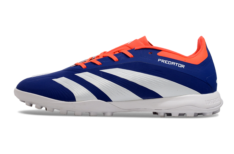 Chuteira Society Adidas Predator Elite 24 TF - Azul e Branca