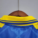 Camisa Retrô Parma Puma 1995/97 Masculino Azul e Amarelo