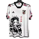 Camisa Japão Anime Edição Demon Slayer 24/25 Branca - Adidas Masculino Torcedor