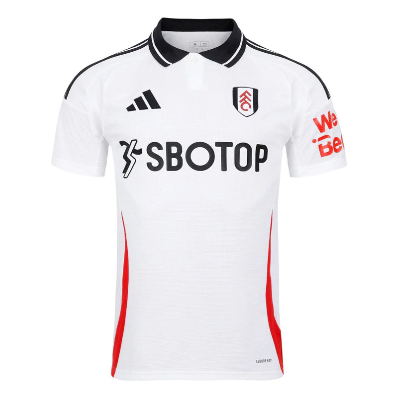 Camisa Fulham I 24/25 Adidas Masculina - Branco