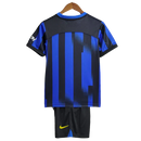 Conjunto Infantil Inter de Milão Home 23/24 - Azul e Preto