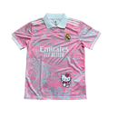 Camisa Real Madrid Hello Kitty 24/25 s/n° Torcedor Adidas Masculina - Rosa