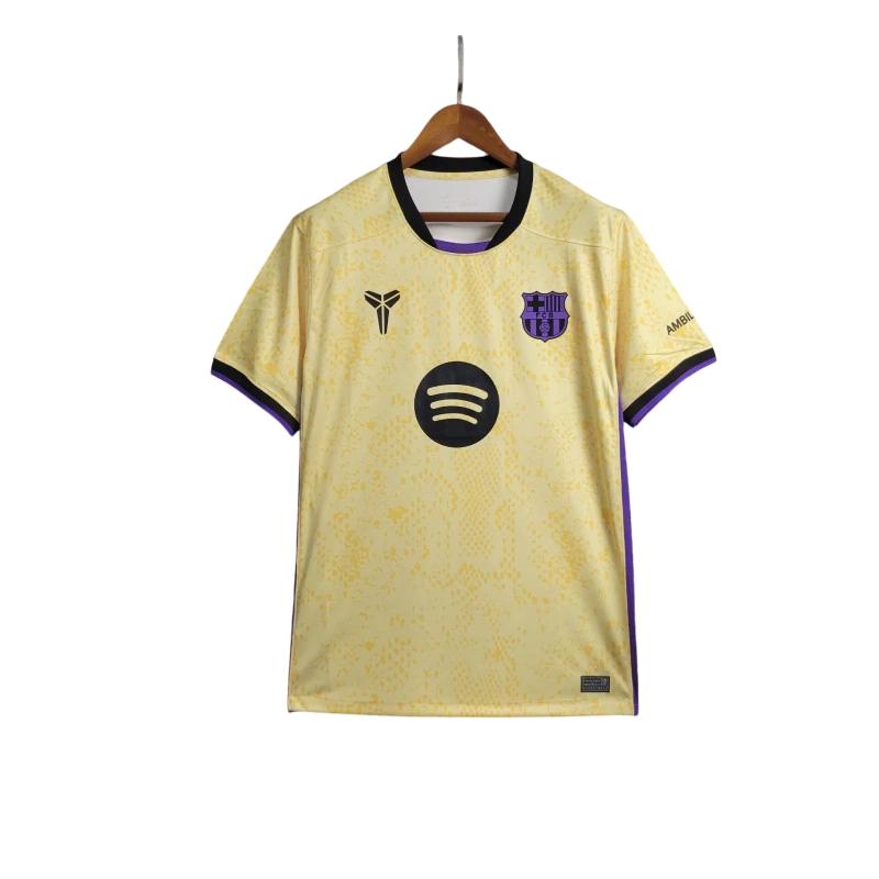 Camisa Barcelona Away 25/26 - Torcedor Nike Masculino - Bege