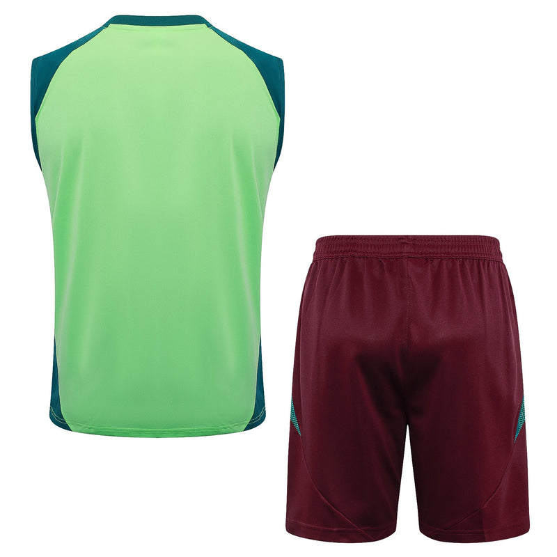 Conjunto Regata México 2024/25 - Verde e Grená