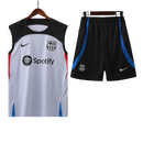 Conjunto Regata Barcelona 23/24 Nike - Cinza