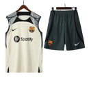 Conjunto Regata Barcelona Training 2023/24 Nike - Creme