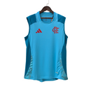 Camisa Regata Flamengo Treino 25/26 Adidas Masculina - Azul claro