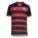 Camisa Flamengo 24/25 Home Adidas Torcedor - Vermelho e Preto