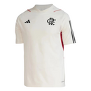 Camisa Flamengo 23/24 Treino Adidas Torcedor - Branca
