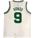 Regata NBA Boston Celtics Retrô Nike Authentic Rondo 9 - Branca