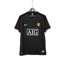 Camisa Retrô Manchester United III Third Nike 2007/08 Masculino Preta