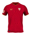 Camisa Sevilla Away 23/24 s/n° Torcedor Masculino - Vermelha