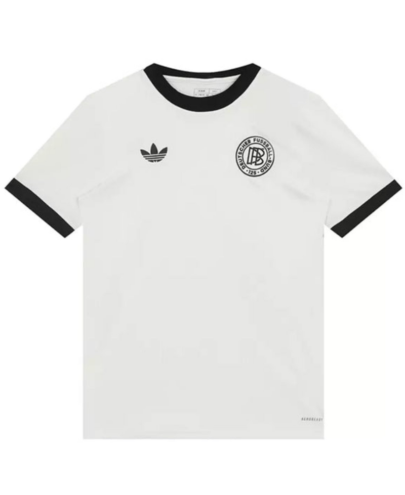 Camisa Seleção Alemanha 125º Aniversário Adidas Masculina - Branca