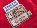 Regata NBA Chicago Bulls Retrô 1989 Mitchell & Ness Authentic Jordan 23 - Vermelha