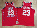 Regata NBA Chicago Bulls Retrô 1989 Mitchell & Ness Authentic Jordan 23 - Vermelha