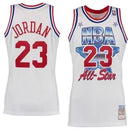 Regata NBA Chicago Bulls Retrô 1991 Mitchell & Ness Authentic Jordan 23 - Branca
