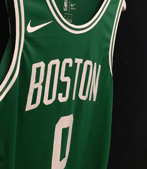 Regata NBA Boston Celtics Icon Edition Nike Authentic Tatum 0 - Verde