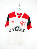 Camisa Flamengo Away Retro 1987/88 Adidas - Branco e Vermelho