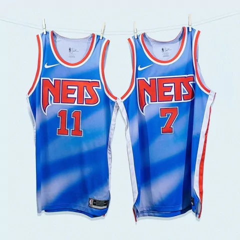 Regata NBA Brooklyn Nets City Edition 20/21 Nike Authentic Irving 11- Azul